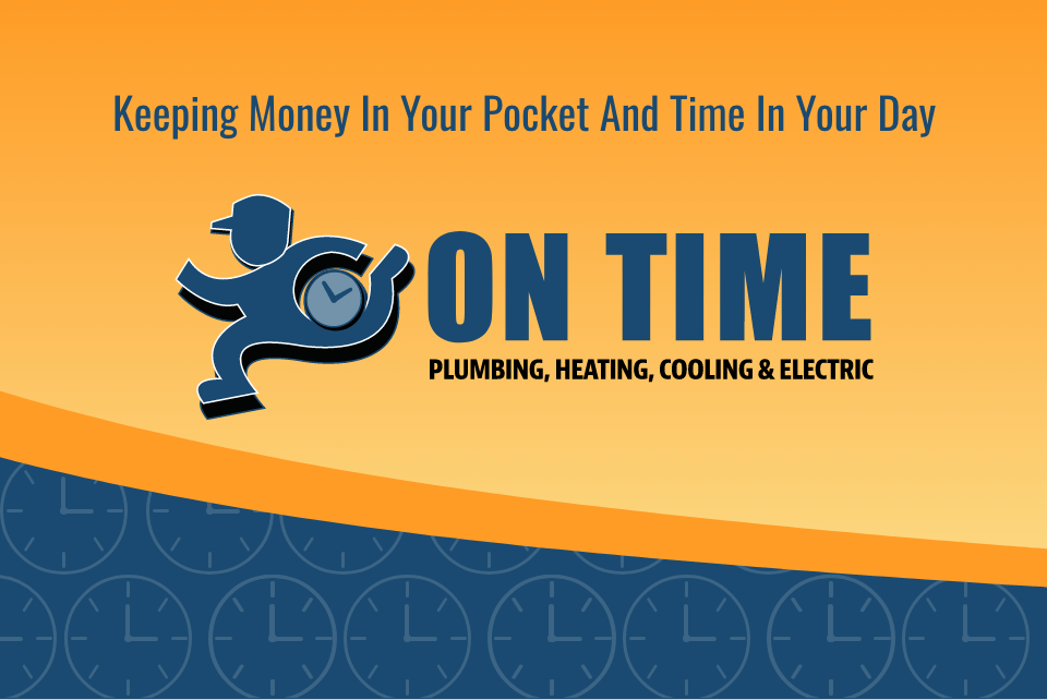 On Time Plumbing Slogan And Logo 1