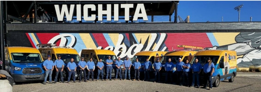 On Time Team At Witchita Baseball Field On Time Team At Witchita Baseball Field